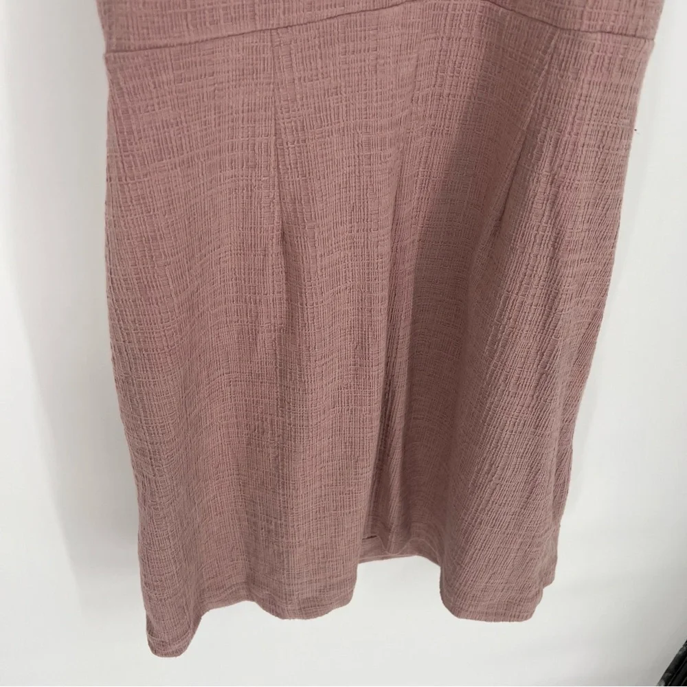 Madewell Cross‎ Front Flutter Sleeve Minidress in Pink